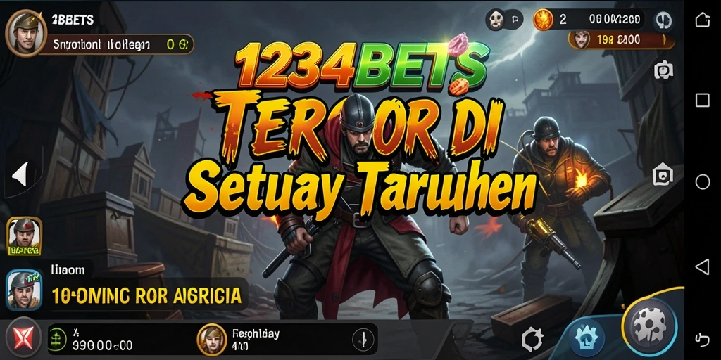 Screenshot gameplay menampilkan suasana mencekam di 1234BETS.