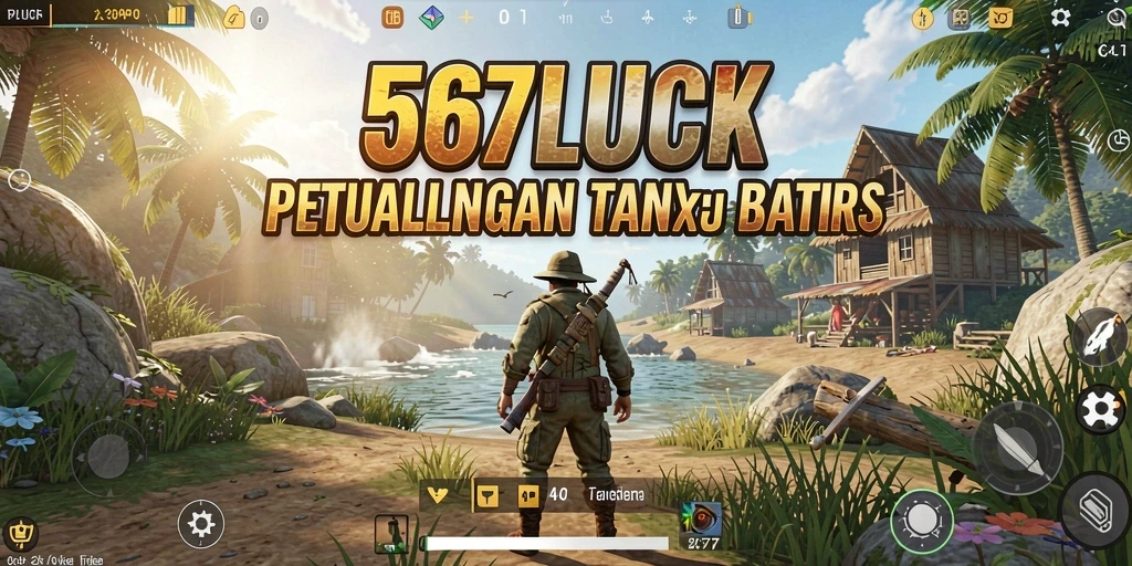 Screenshot gameplay Open World 567LUCK yang menarik.