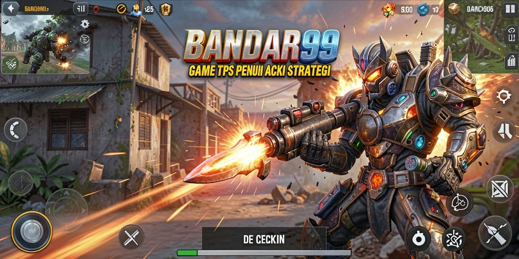 Tangkapan layar BANDAR99 menampilkan intensitas gameplay TPS yang mendebarkan.