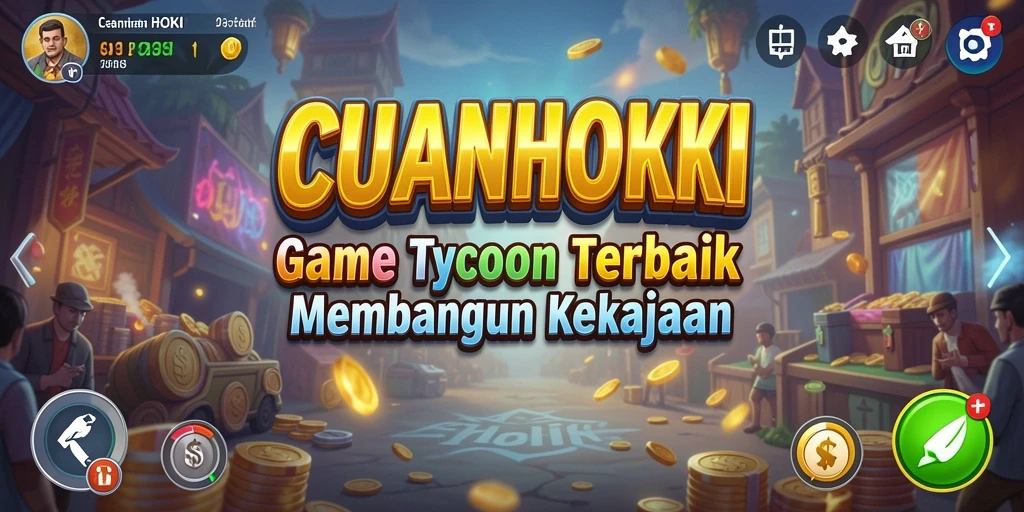 Screenshot menunjukkan gameplay menarik dari CUANHOKI.