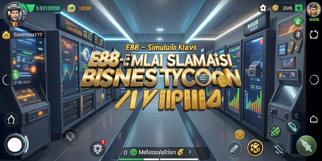 Screenshot E88 menampilkan pengalaman seru dalam permainan Tycoon.