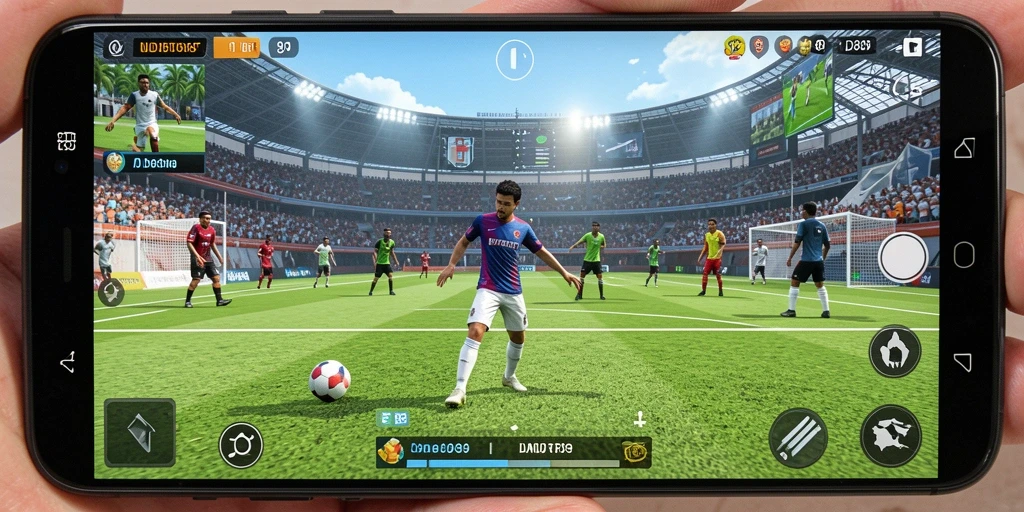 Tangkapan layar gameplay <strong>IDR89</strong> yang menampilkan aksi seru olahraga.