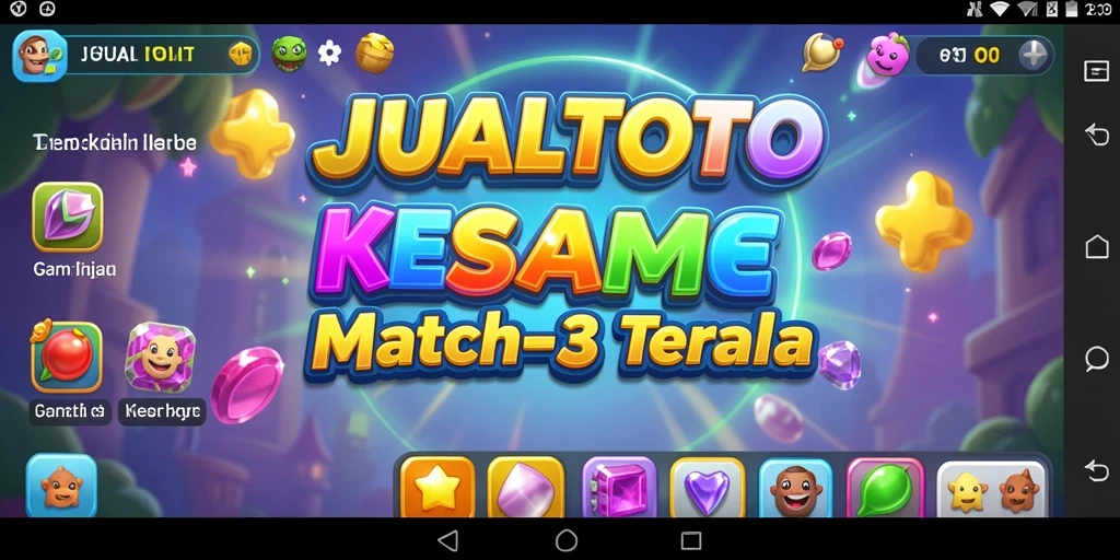 Tangkapan layar dari gameplay JUALTOTO yang seru dan penuh warna.