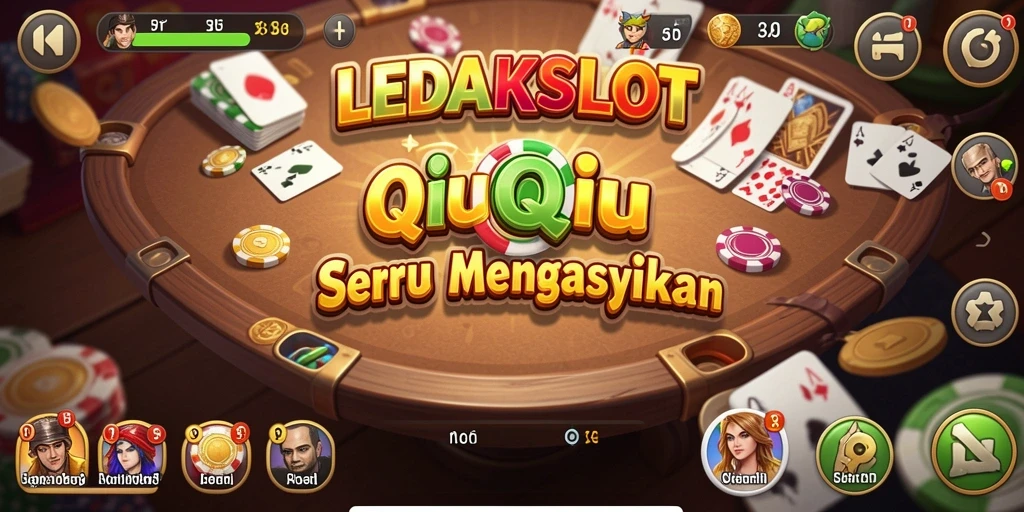 Screenshot gameplay seru dari LEDAKSLOT QiuQiu.