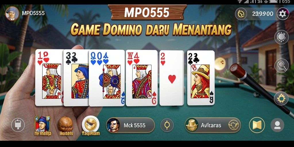 Gameplay seru dari MPO555 dengan grafis menarik dan interaksi multiplayer.