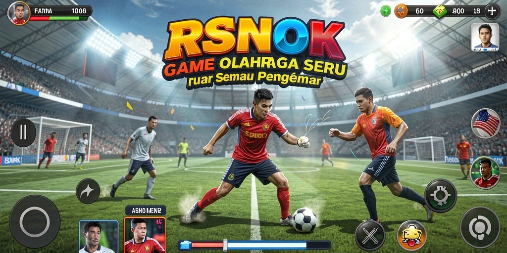 Tampilan gameplay RSNOK yang menarik dan mendebarkan.