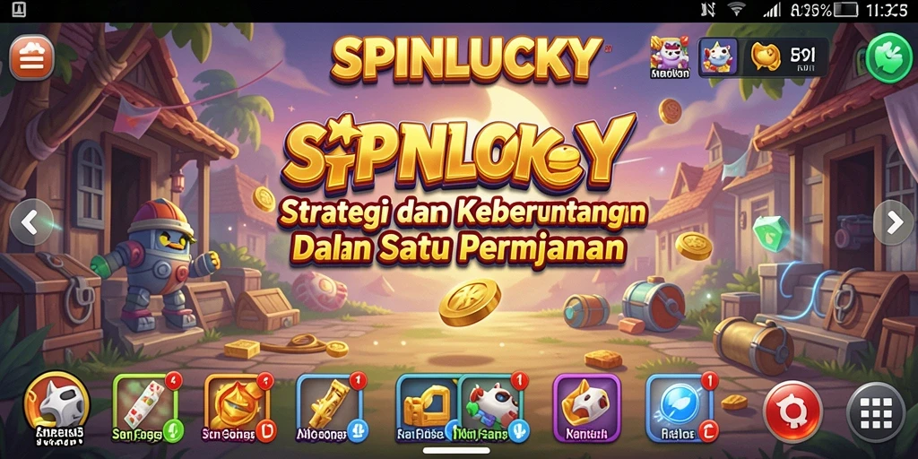 Gameplay <strong>SPINLUCKY</strong> yang mengasyikkan dan penuh strategi.