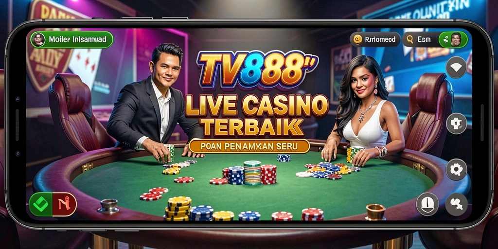 Gameplay Live Casino yang menegangkan dan interaktif di TV888.