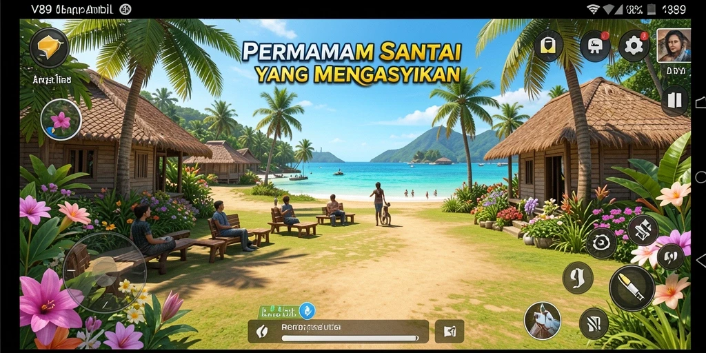 Tampilan gameplay V89 yang menarik dan mengasyikan.