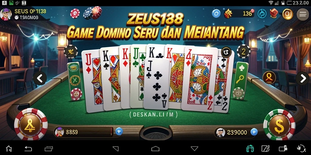 Gameplay ZEUS138 yang menarik dengan berbagai mode permainan Domino.